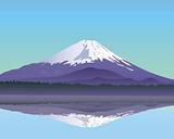 the sacred mountain of Fuji
