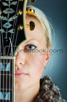 Portrait Guitar Girl