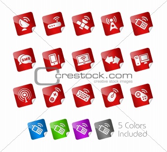 Wireless & Communications // Stickers Series
