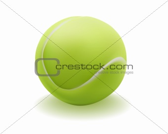 light green ball for tennis