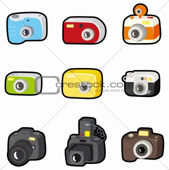 cartoon camera icon