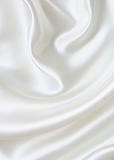 Smooth elegant white silk 