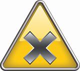 Irritant hazard icon symbol, icon