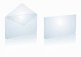 Vector mail envelope