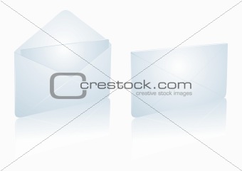 Vector mail envelope
