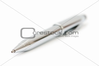 Writing pen isolated on the white background 