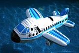 Inflatable Airplane in the Water