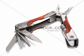 Knife with tools