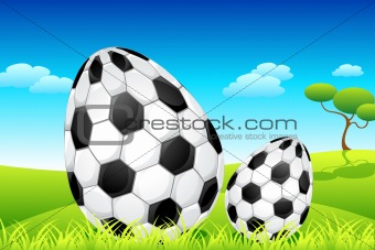 Soccer Easter Eggs