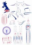 Great Britain sights and symbols