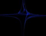 Abstract fractal cross background 