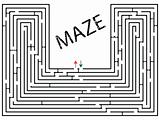 maze against white