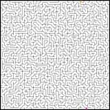 Illustration of maze. EPS 8