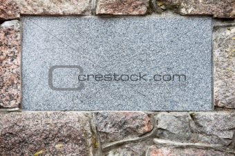 Stone plate