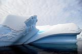 iceberg with smooth lines