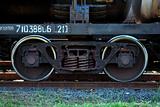 rusty train wheels
