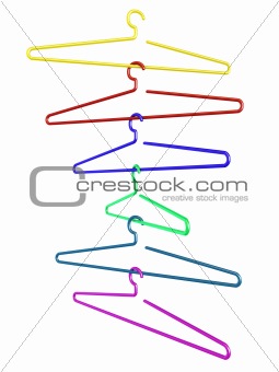 color clothes hanger