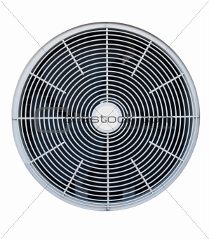 air conditioner fan isolated