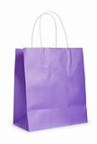 Shopping bags isolated on the white background