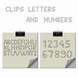 paper clips alphabet