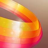 3d bright abstract background 