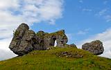 Clonmacnoise castle ruins