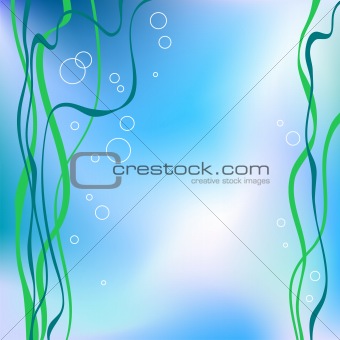 abstract sea vector background