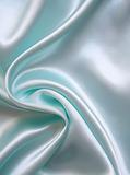  Smooth elegant blue silk as background 