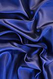 Smooth elegant dark blue silk
