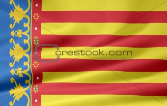 Flag of Valencia - Spain