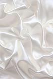 Smooth elegant white silk as wedding background 