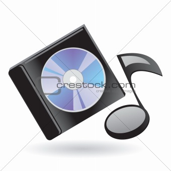 disk and note