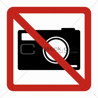 No Photography Icon