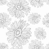 Seamless wallpaper with beautiful flowers