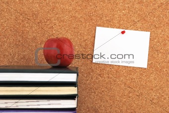 apple and books