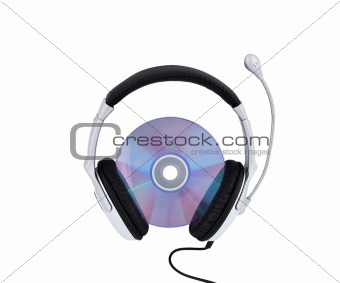 Headphones  and CD