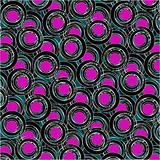 purple and black circle pattern