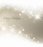 Light silver abstract Christmas background