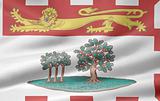 Flag of the Prince Edward Island, Canada