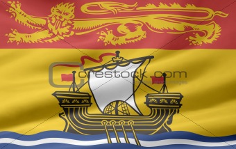 Flag of the of New Brunswick, Canada