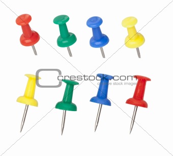 Colorful Push Pins
