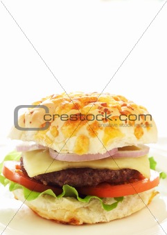 Tasty hamburger