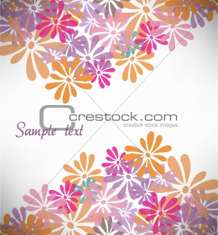 Abstract colorful background. Vector