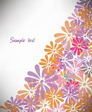 Abstract colorfull background. Vector