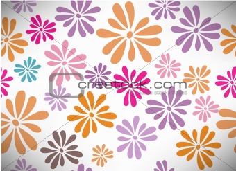 Abstract colorfull background. Seamless vector