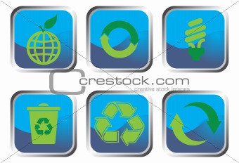 Recycle button set