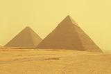 Two pyramids in Egypt