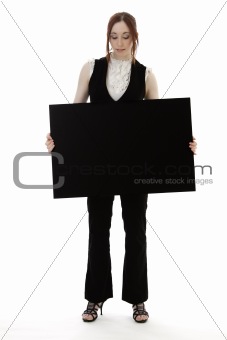 Holding a board