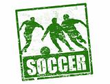 Soccer stamp