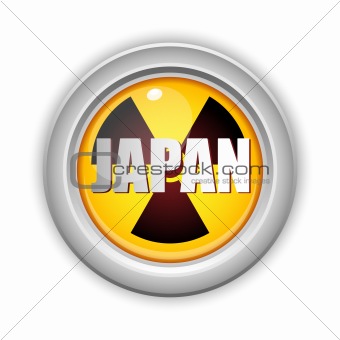 Japan Nuclear Disaster Yellow Button
